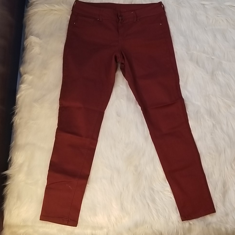 Maurices Rust Jeggings Sz Medium Regular